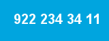 922 234 34 11